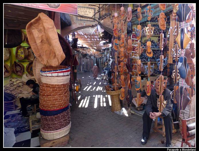 artesanía Zoco Marrakech